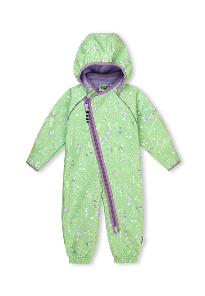 Kinder Jumpsuits & Playsuits | Racoon Outdoor CAINS Jumpsuit green lavender flower/lila-meliert - OY98508 Kinder Jumpsuits & Playsuits | Racoon Outdoor CAINS Jumpsuit green lavender flower/lila-meliert - OY98508