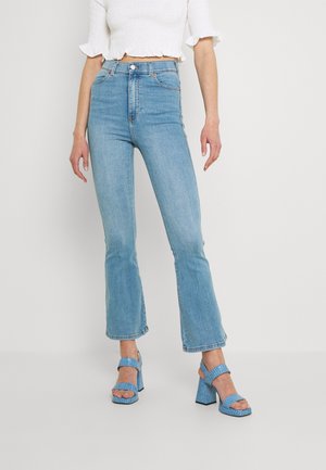 Široké džíny - light-blue denim