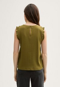 TOM TAILOR DENIM Viršus - warm moss green