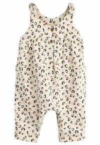 Next - REGULAR FIT - Jumpsuit - tan brown  cream leopard print Thumbnail-Bild 1