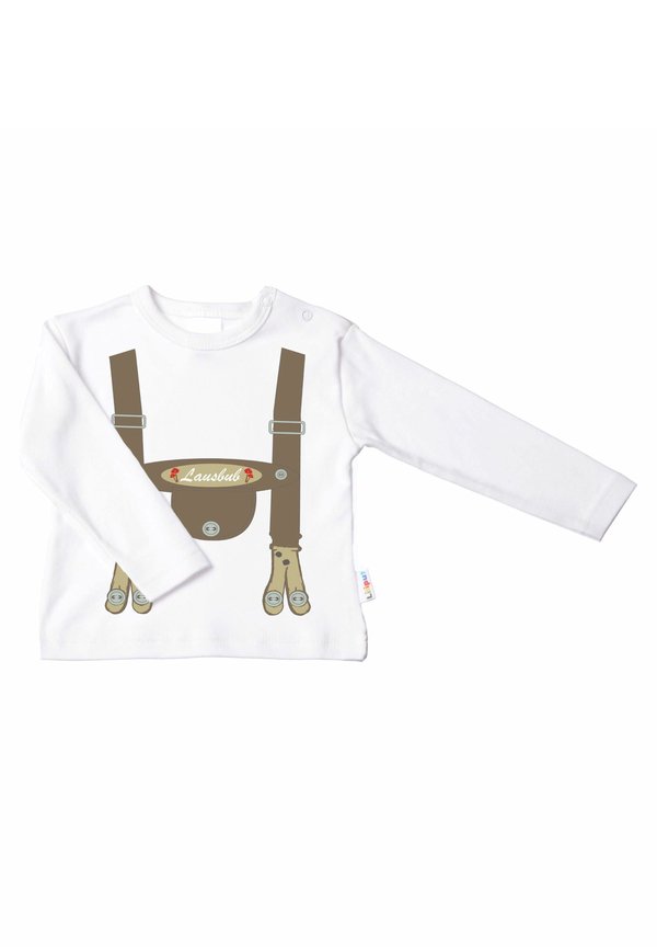 LAUSBUB - Langarmshirt - weiß