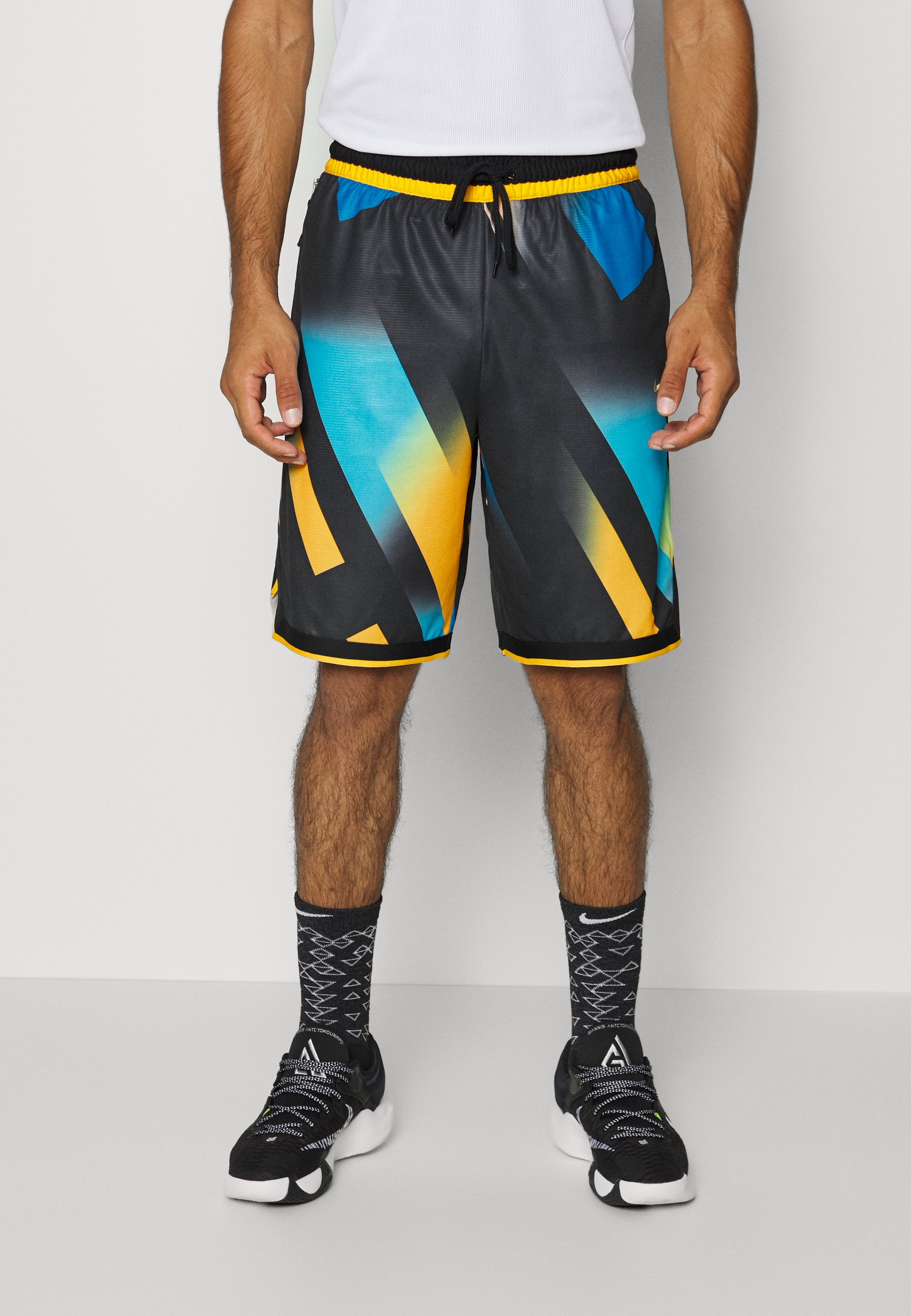 Nike Performance Pantaloncini sportivi - black/flt gold/nero - Zalando.it