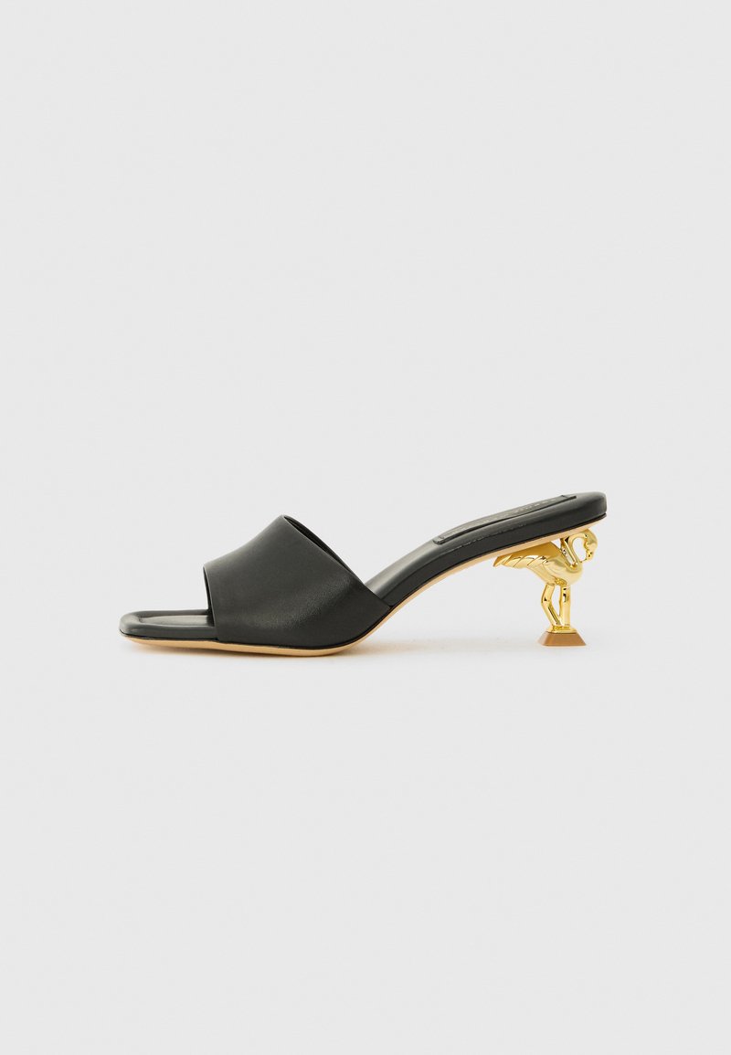 Sophia Webster FLO FLAMINGO LOW MULE - Μιουλ με τακούνι - black
