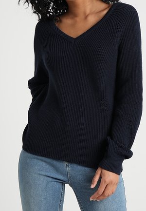 Strickpullover - dark blue