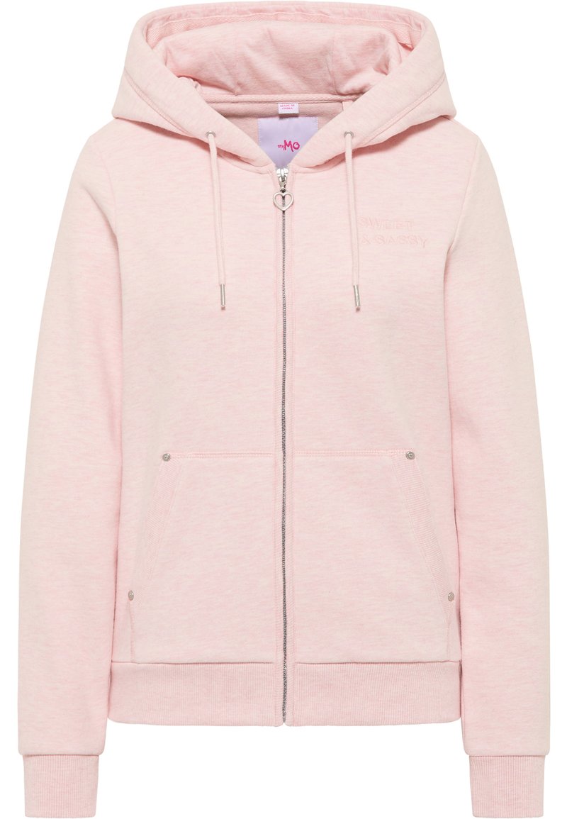 myMo Sweater met rits donkerroze myMo Sweater met rits donkerroze