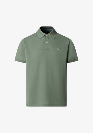 Hackett London, CLASSIC FIT LOGO - Polotričko - stone green