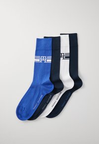 Unselected, blue/white