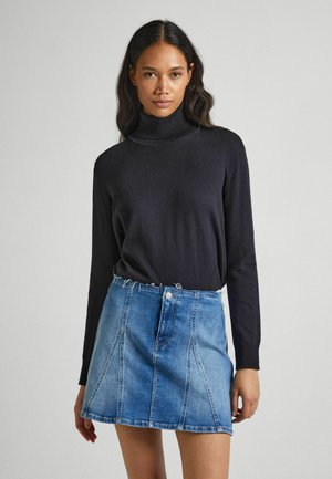 TURTLENECK - Jersey de punto - black