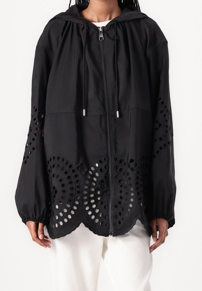 BOSS Tunn jacka - black