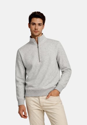 Jack & Jones, Sweatshirt - grau-meliert