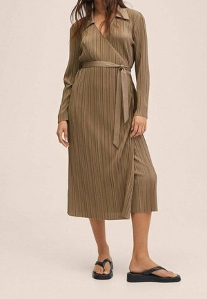 Mango Robe de jour - brown