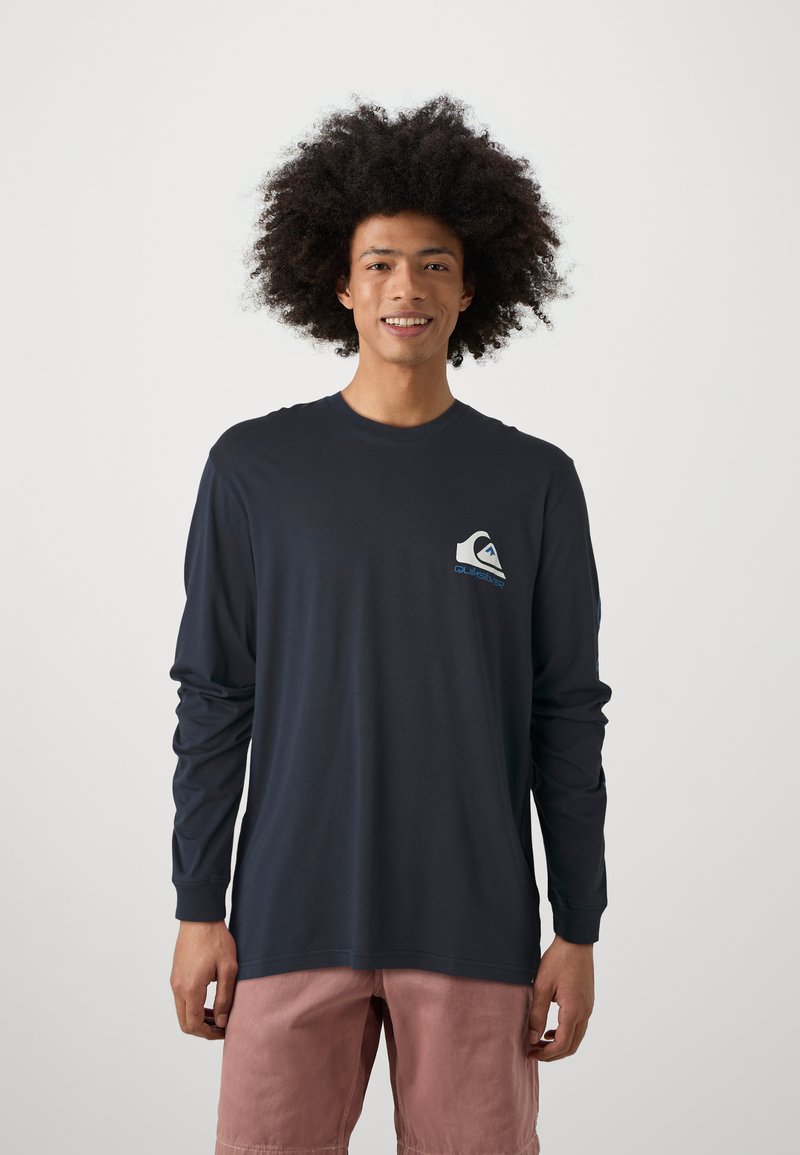 Quiksilver COMP LOGO - Long sleeved top - dark navy