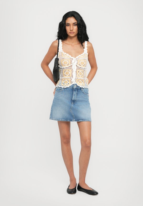 MINI SKIRT - Denim skirt4