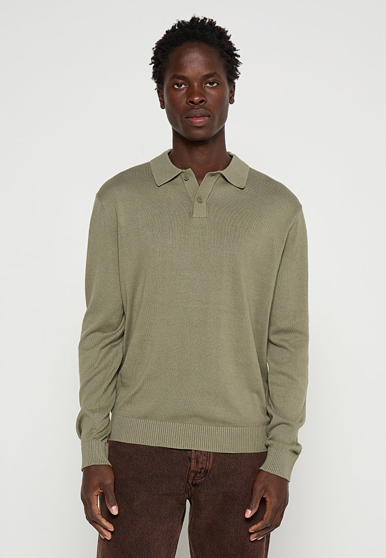 Selected Homme Poloshirt olijfgroen