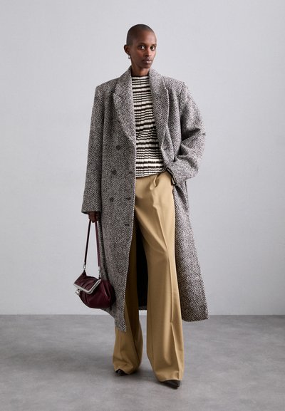 Holzweiler EMI HERRINGBONE COAT - Cappotto classico - brown mix
