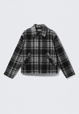 Weekday RELAXED WOOLBLEND - Light jacket - black