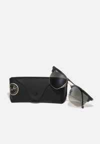 Ray-Ban NEW CLUBMASTER UNISEX - Napszemüvegek - dark grey on rose gold