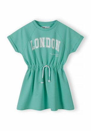 GRAPHIC SHORT SLEEVE  - Jersey dress - green