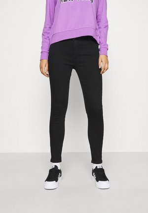 NMKIMMY ANK DART - Džínsy skinny fit - black denim