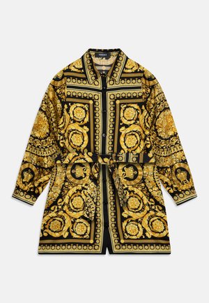 DRESS BAROQUE KIDS SETA - Blousejurk - black/gold