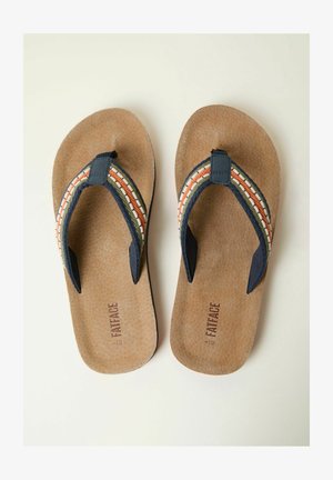 FatFace, REGULAR FIT - Sandále T-bar - navy