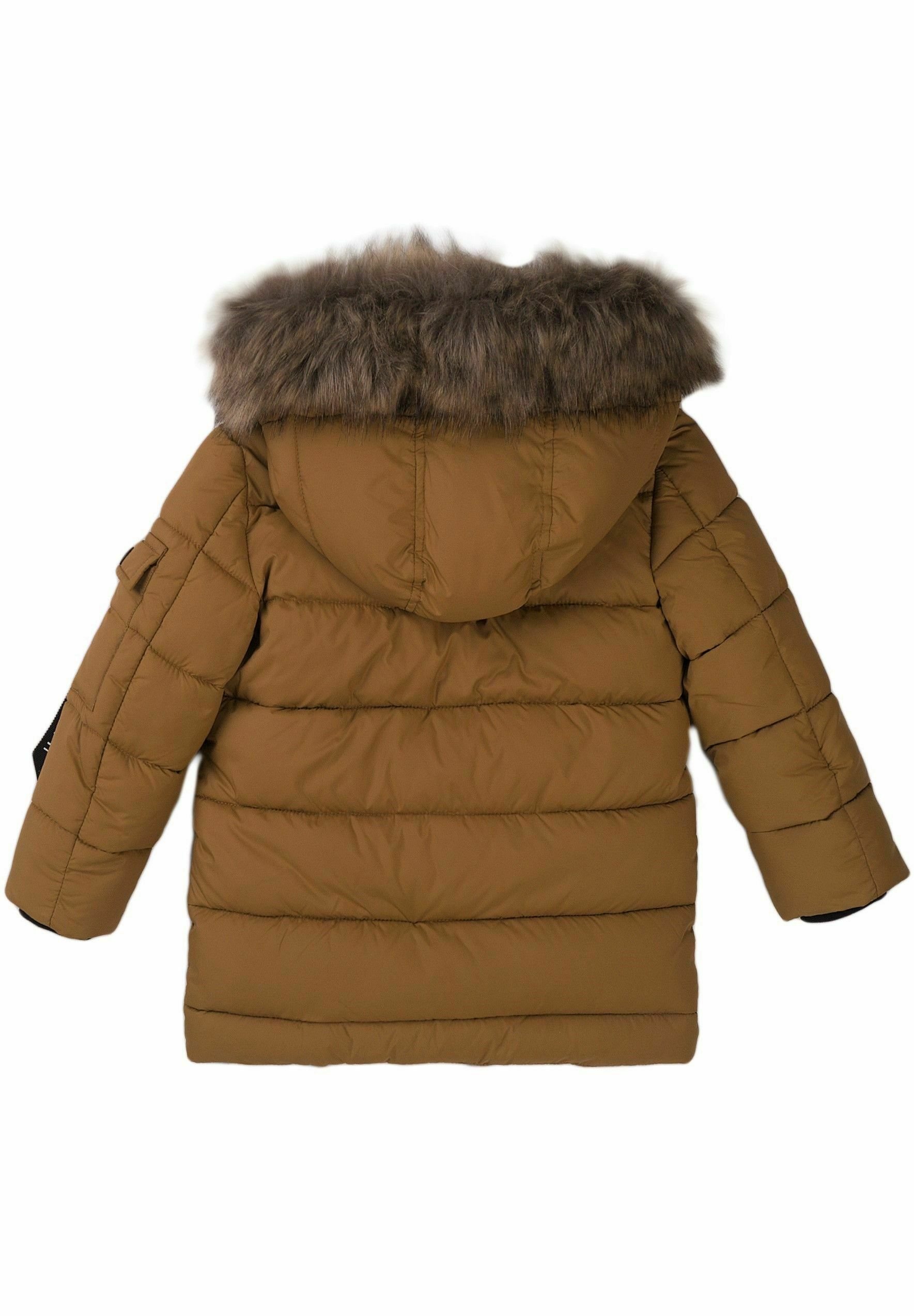 fur snow jacket