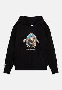 Nike Performance HOODIE UNISEX - Jersey con capucha - black/pale ivory