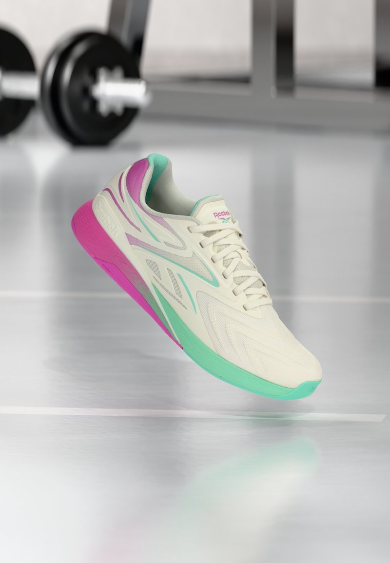 Reebok NANO X5 EDGE chalk/virtual pink/atomic aqua/white