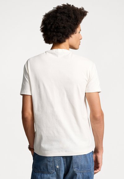 Polo Ralph Lauren CLASSIC FIT POLO BEAR JERSEY T SHIRT - Tricou cu imprimeu - white