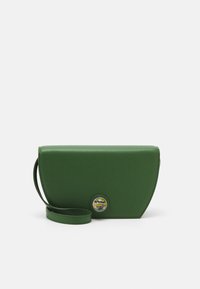 FRANSHION Mini Crossbody Bag For Women - Cute Small Purse With Crocodile Pattern, Green Zipper