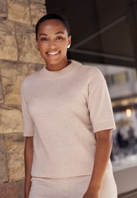 STOCKH LM MALIN PREMIUM - T-shirts basic - light beige