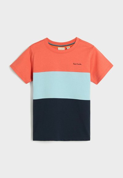 Paul Smith Junior SIGNATURE  3 PACK  - REGULAR FIT - Jednoduché tričko - blue colour block