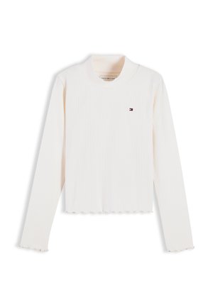 Tommy Hilfiger, MOCK NECK - Langærmet T-shirt - off white