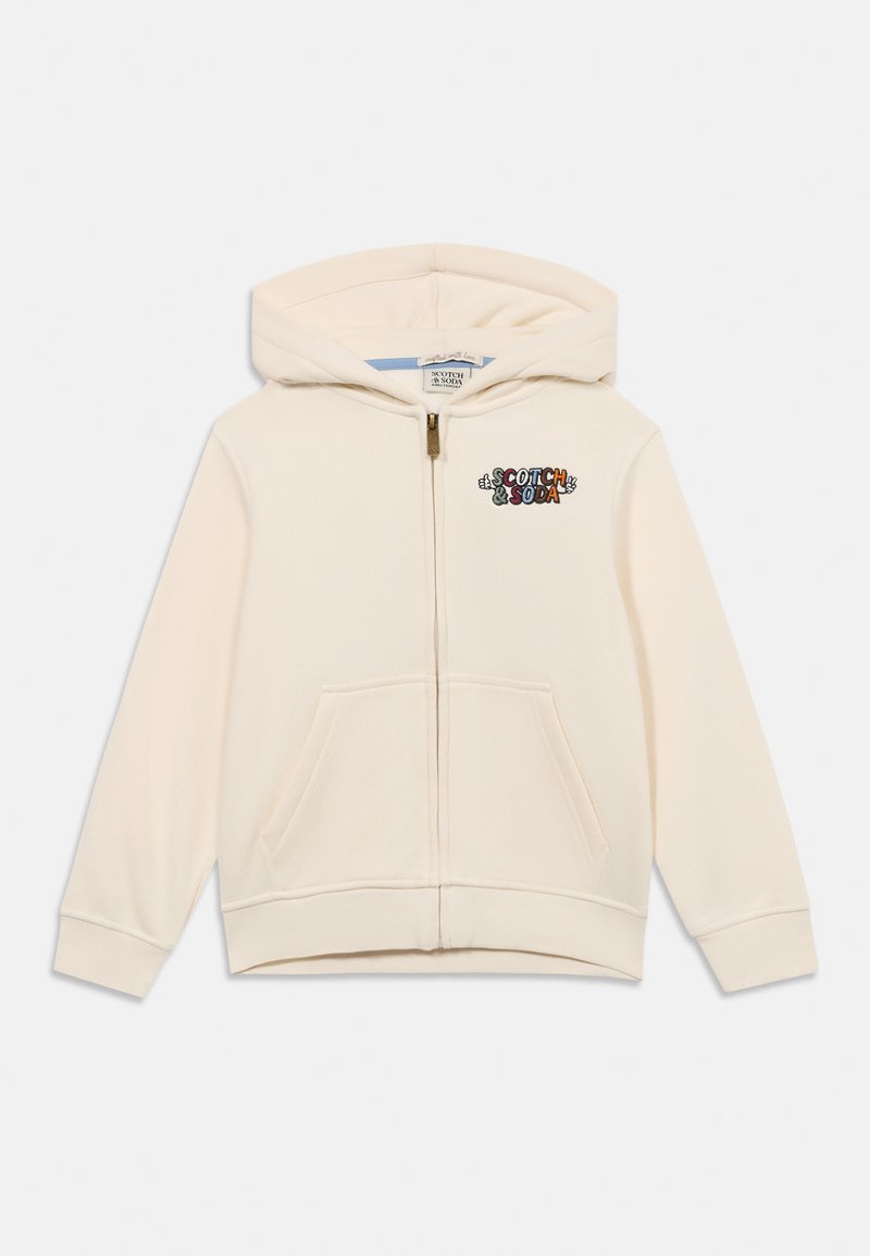 Scotch & Soda Sweater met rits wit Scotch & Soda Sweater met rits wit