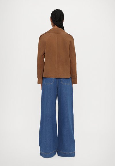 WEEKEND MaxMara OBLATO - Leren jas - tobacco