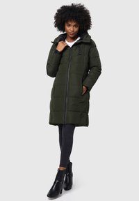 Marikoo - NATSUKOO - Winterjas - dark olive Miniatuurafbeelding 1