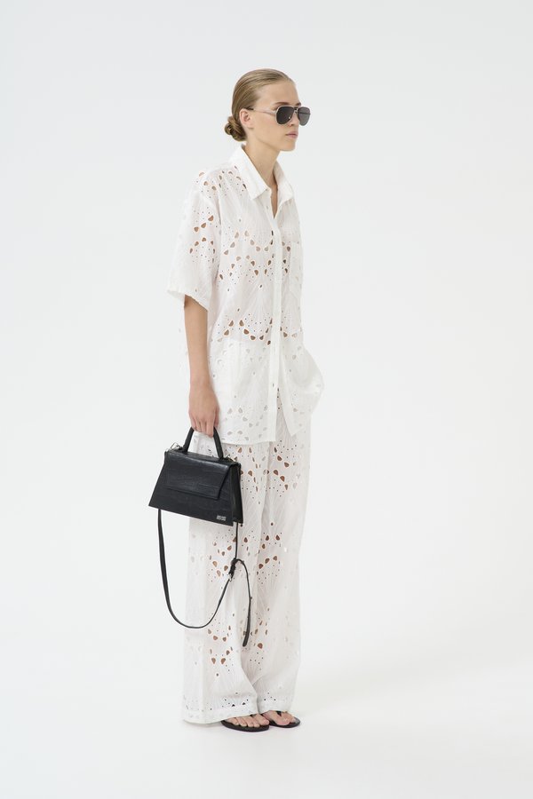 BAYLOR - Trousers - egret4