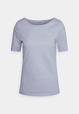 SHORT-SLEEVE, ROUND NECK, LOGO - Jednoduché tričko - light blue