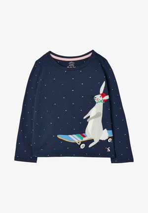 LONG SLEEVE - Long sleeved top - navy rabbit