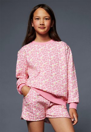 SMILE - Sweatshirt - rose/red
