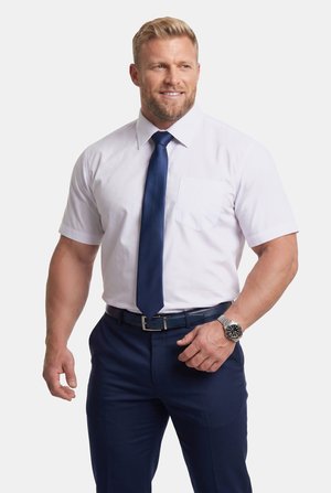 Men Plus HALBARM VARIO-KRAGEN COMFORT FIT - Skjorter - snow white