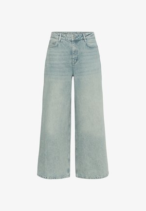 My Essential Wardrobe MWJESSIE 174 LOW-CROTCH X-WIDE - Relaxed fit -farkut - light blue dirty wash