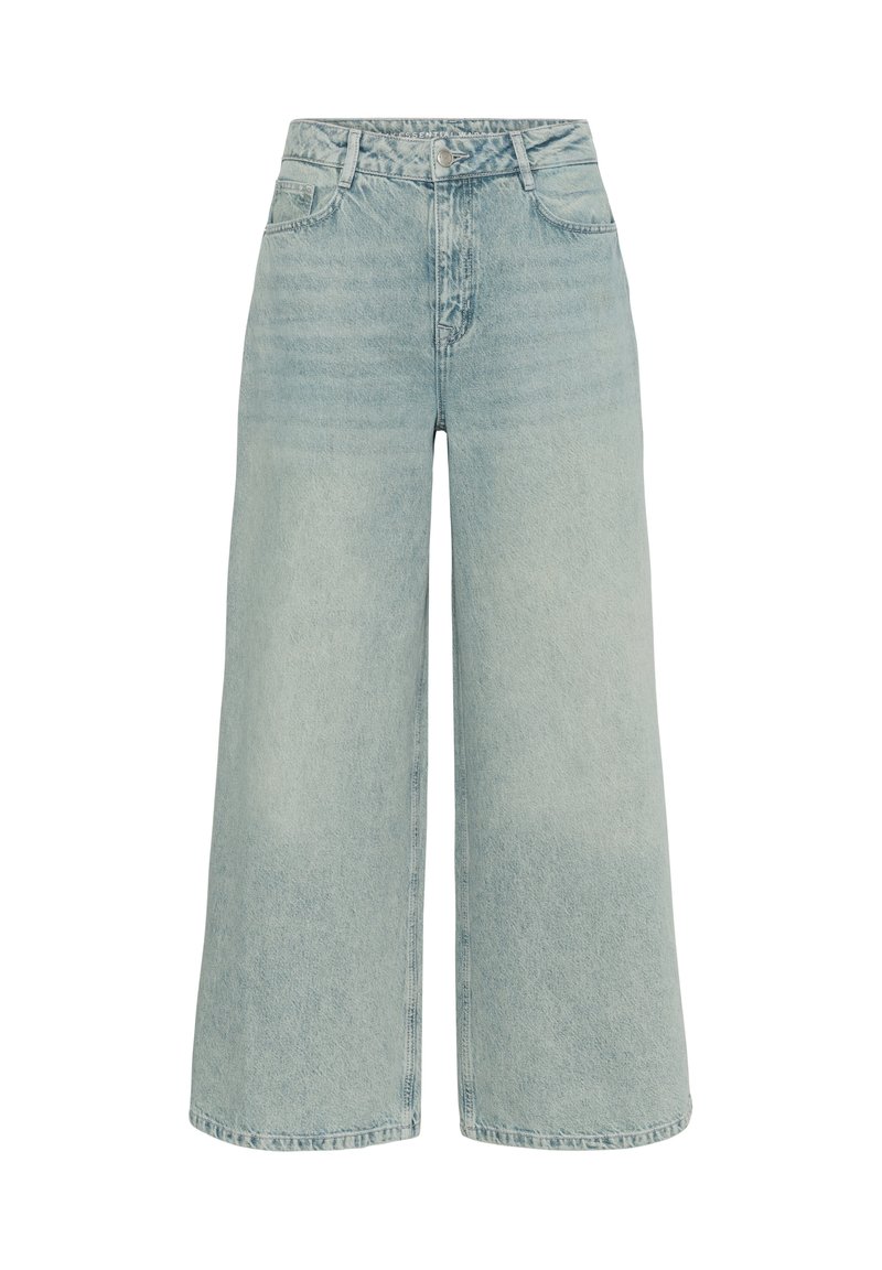My Essential Wardrobe Wide leg blauw denim/bluedenim