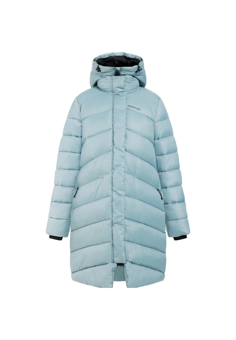 Didriksons Wintermantel lichtblauw