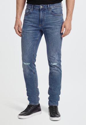 Blend, JET FIT - Jean slim - denim middle blue