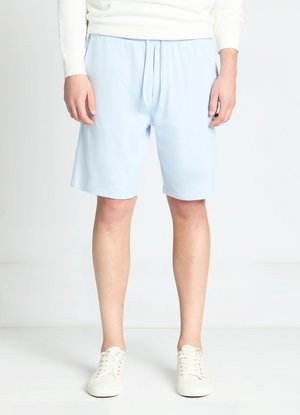 Calliope, PANTALONE GINNICO CORTO TINTA UNITA - Pantalon de survêtement - celeste