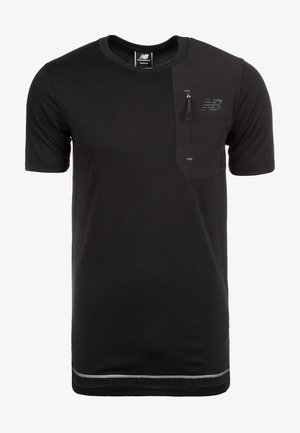 New Balance, T-shirt imprimé - black