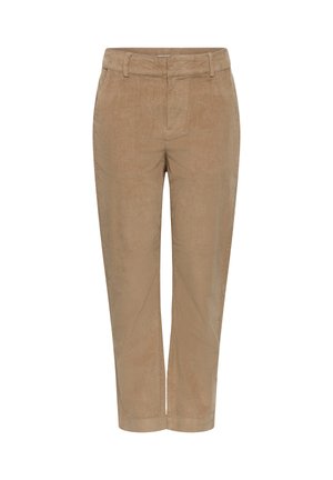 b.young, BYELNA DIXI STRAIGHT PANTS - Chino - sepia tint
