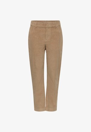 b.young, BYELNA DIXI STRAIGHT PANTS - Chino - sepia tint