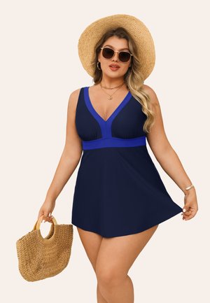 Cupshe CLASSIC - Badpak - dark blue